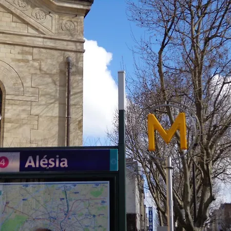Appartamento Alesia Grand Studio Parigi